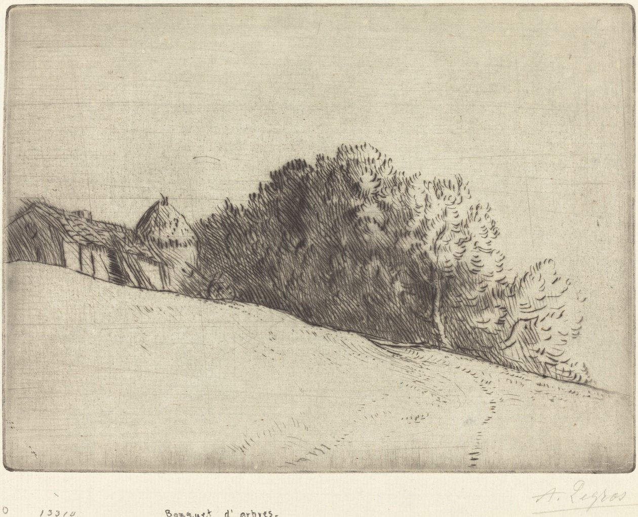 Grupo de árboles de Alphonse Legros