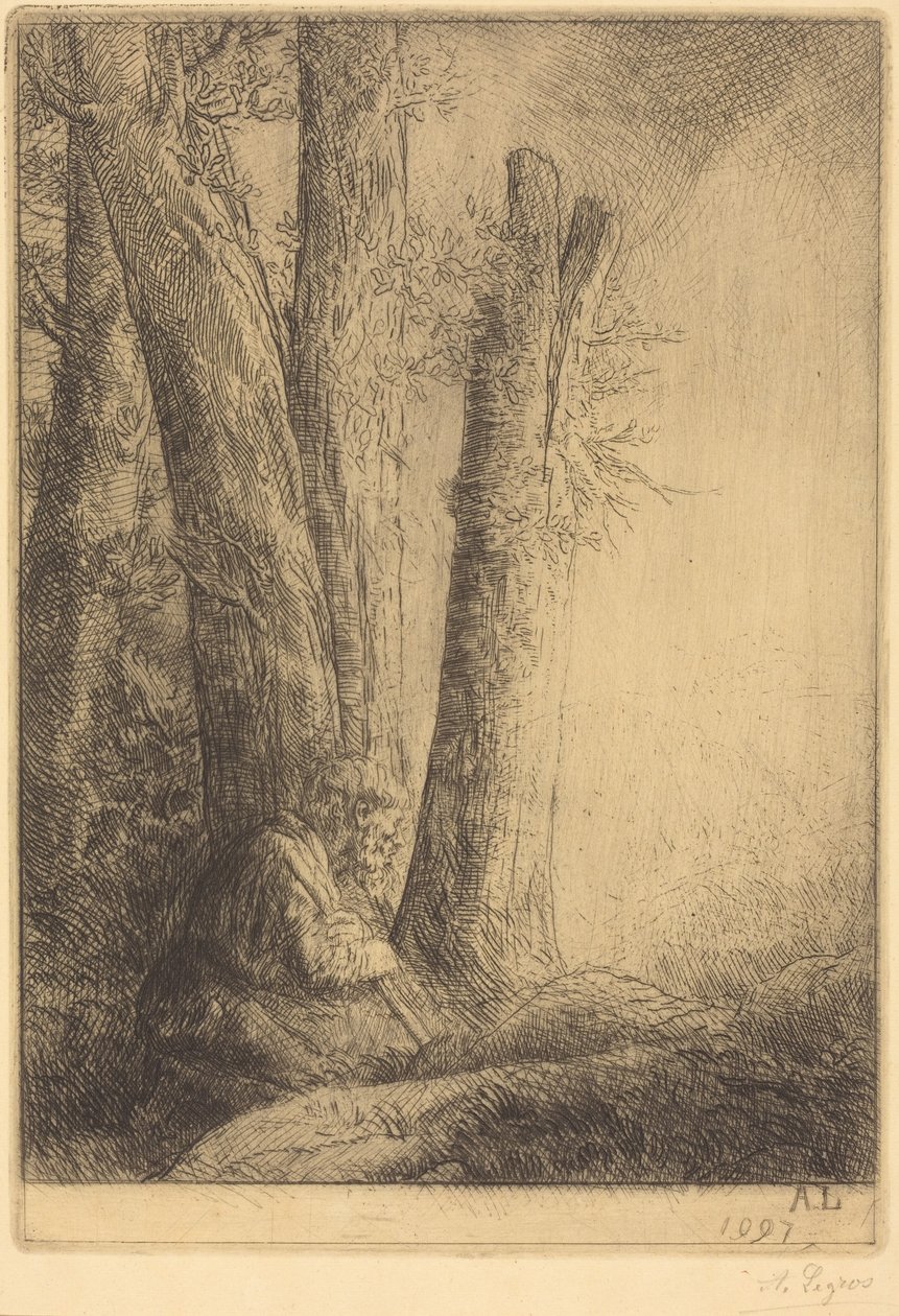 Estudio para El hijo pródigo de Alphonse Legros