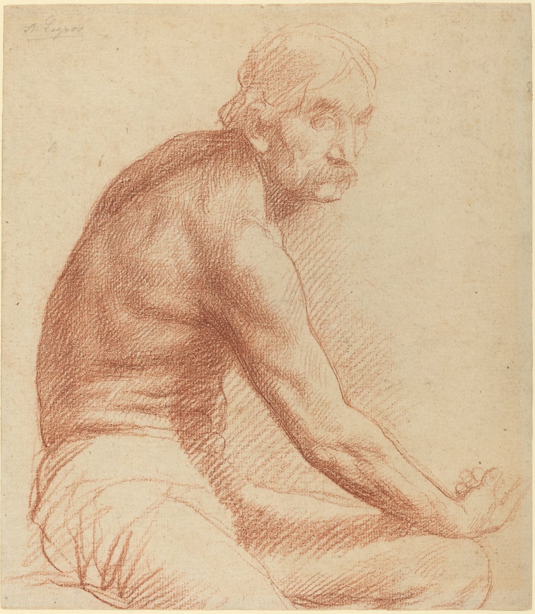Estudio de un griego de Alphonse Legros