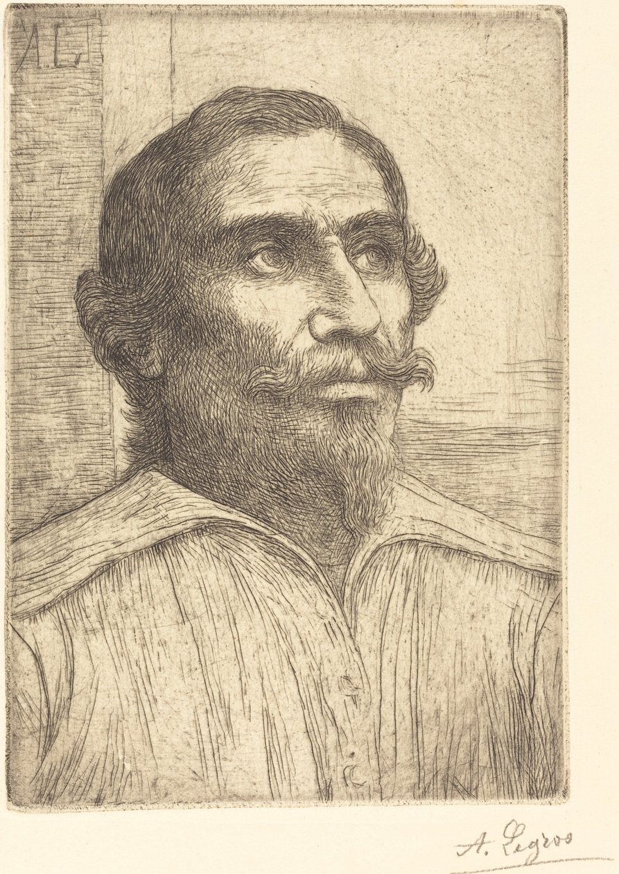 Estudio de un español de Alphonse Legros