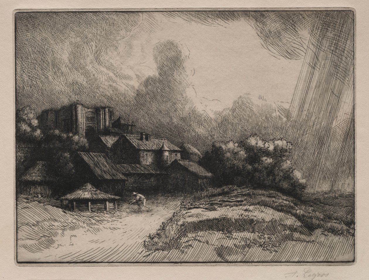 La Granja de la Abadía de Alphonse Legros