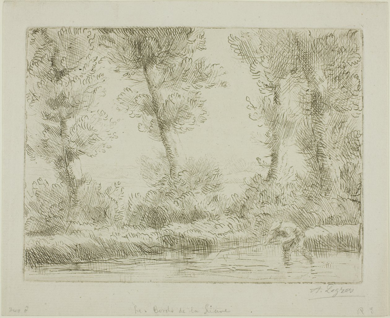 Las orillas del Liane de Alphonse Legros