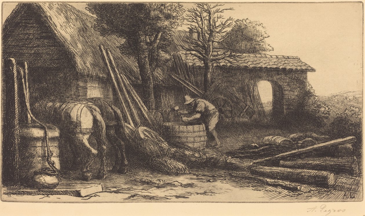 El tonelero de Alphonse Legros