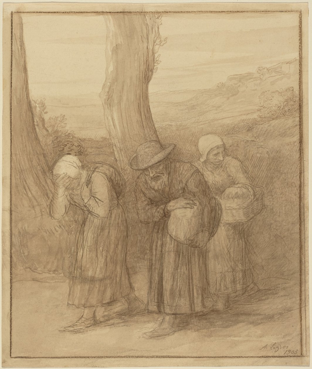La partida de Alphonse Legros