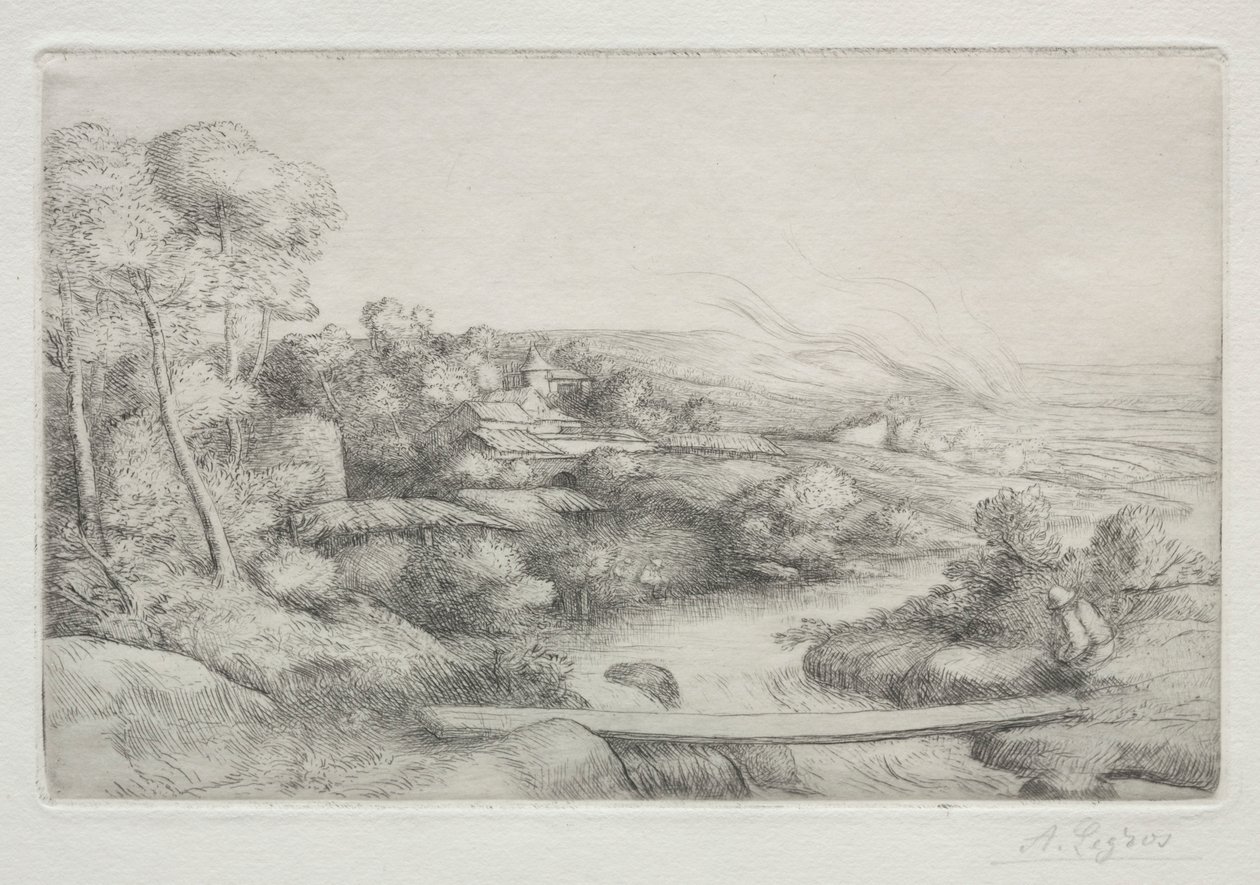 El Puente Peatonal La Passerelle de Alphonse Legros