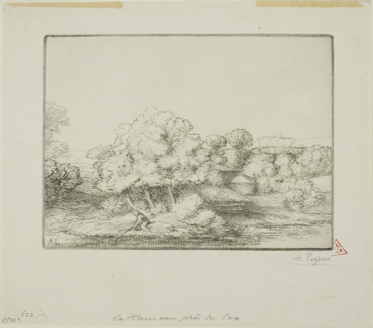 La Aldea junto al Lago de Alphonse Legros
