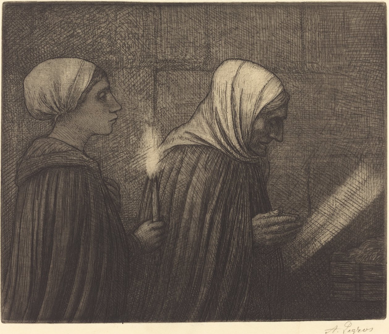 El pesebre de Alphonse Legros