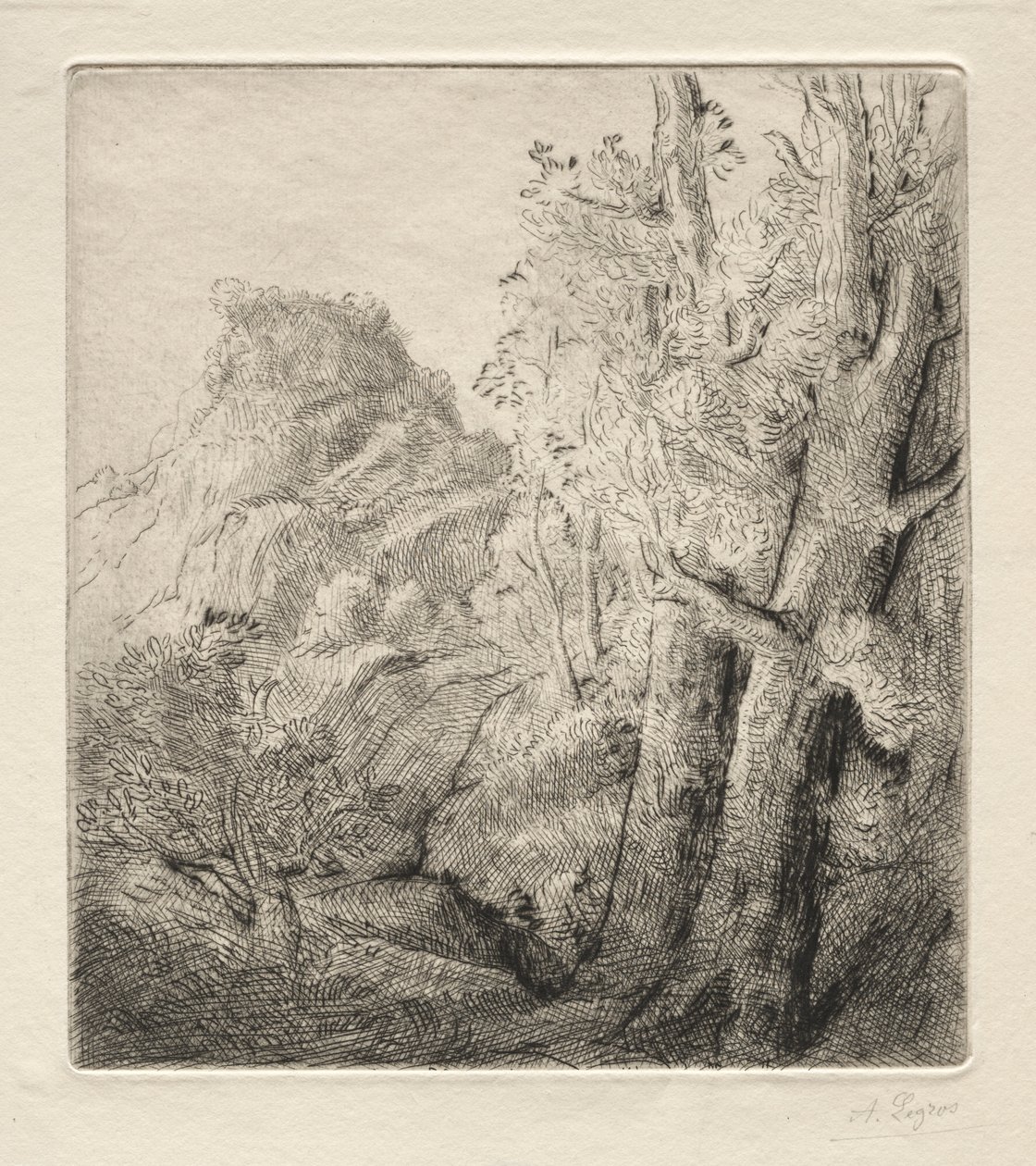 La Ciudad Vieja de Alphonse Legros