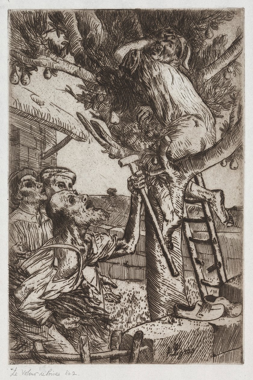 El ladrón de peras, nº 1 de Alphonse Legros