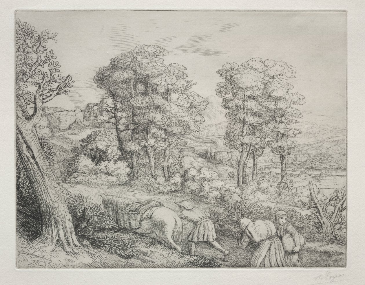 El regreso a la granja de Alphonse Legros