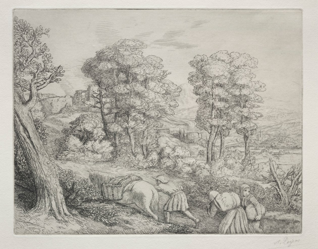 El regreso a la granja de Alphonse Legros