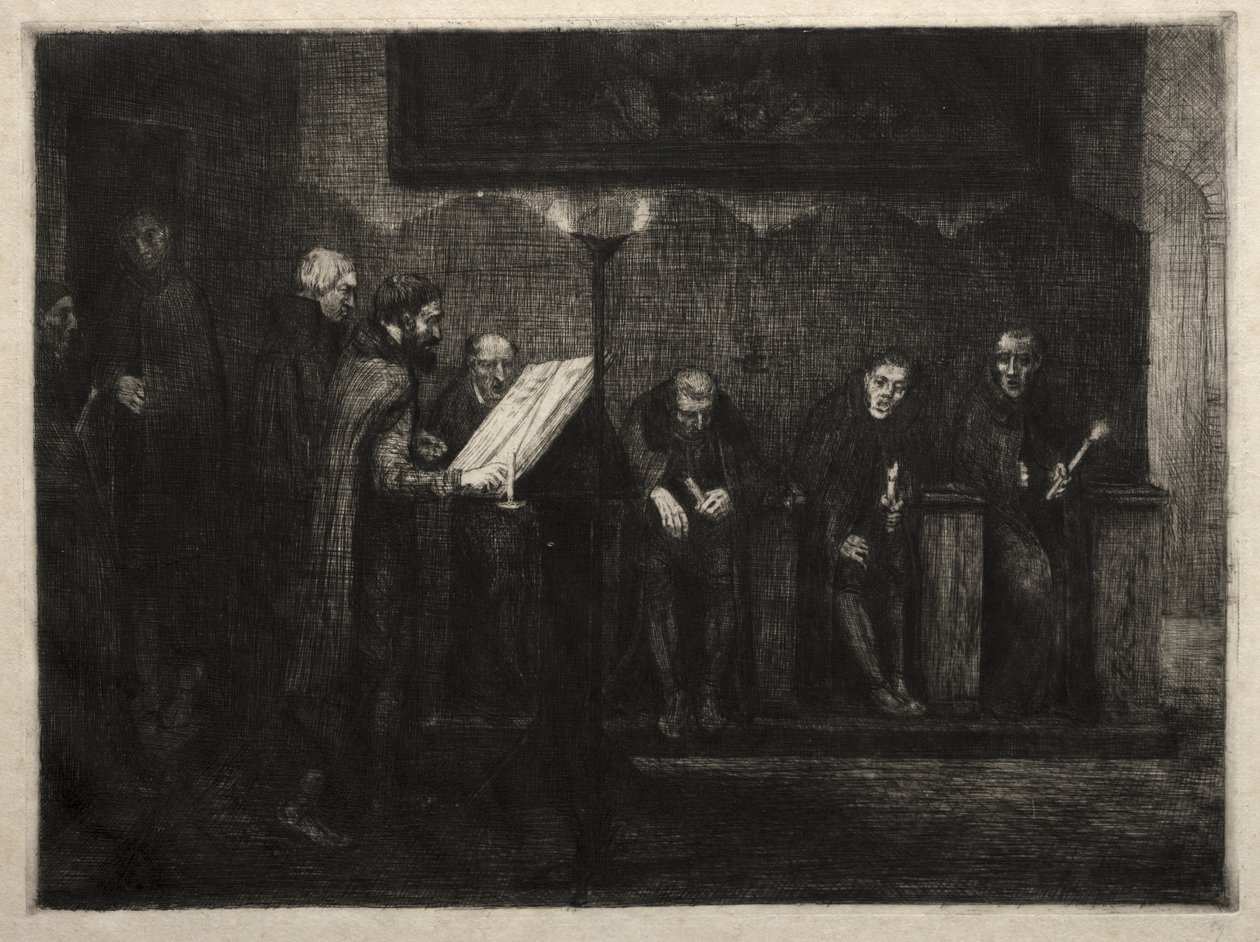 Los Cantantes Españoles de Alphonse Legros
