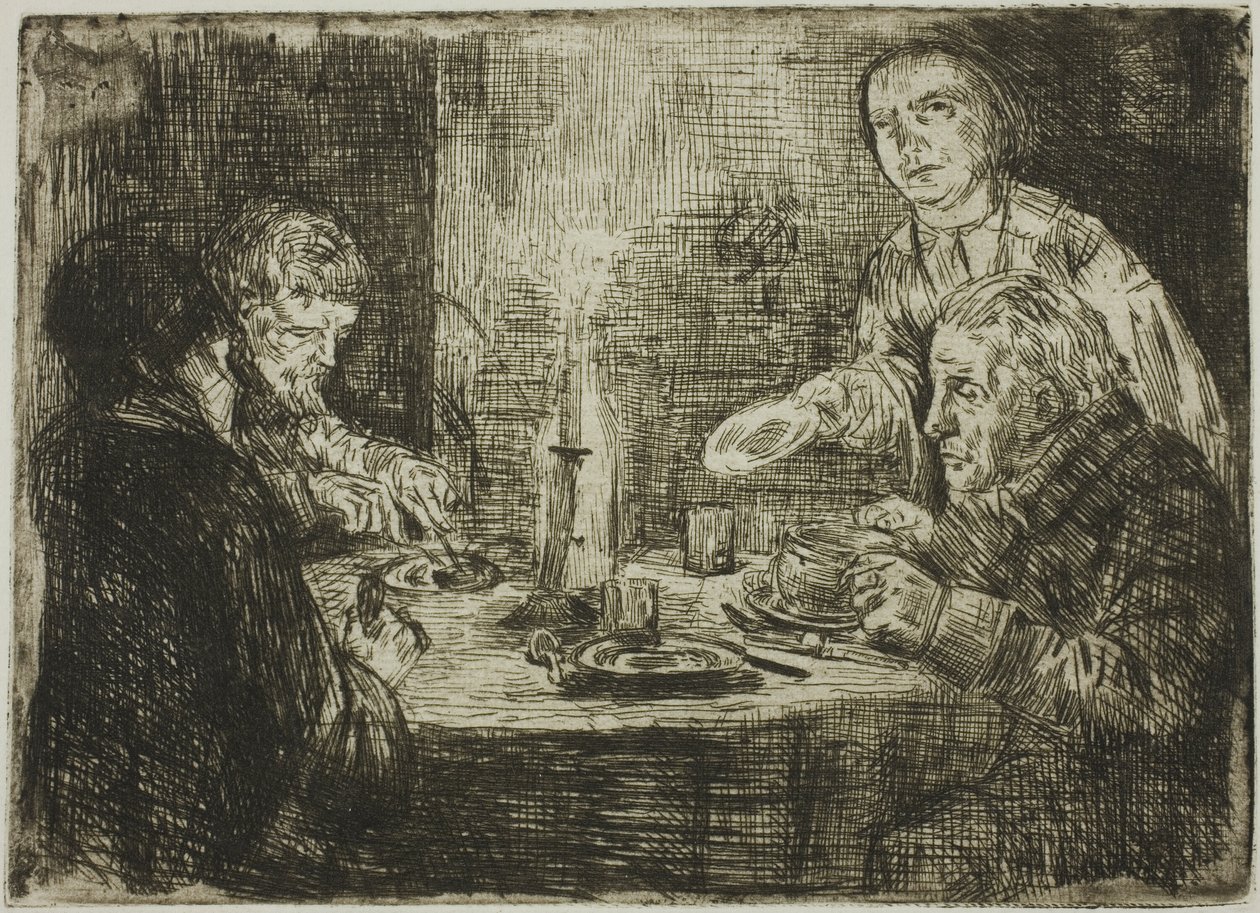 La cena de Alphonse Legros
