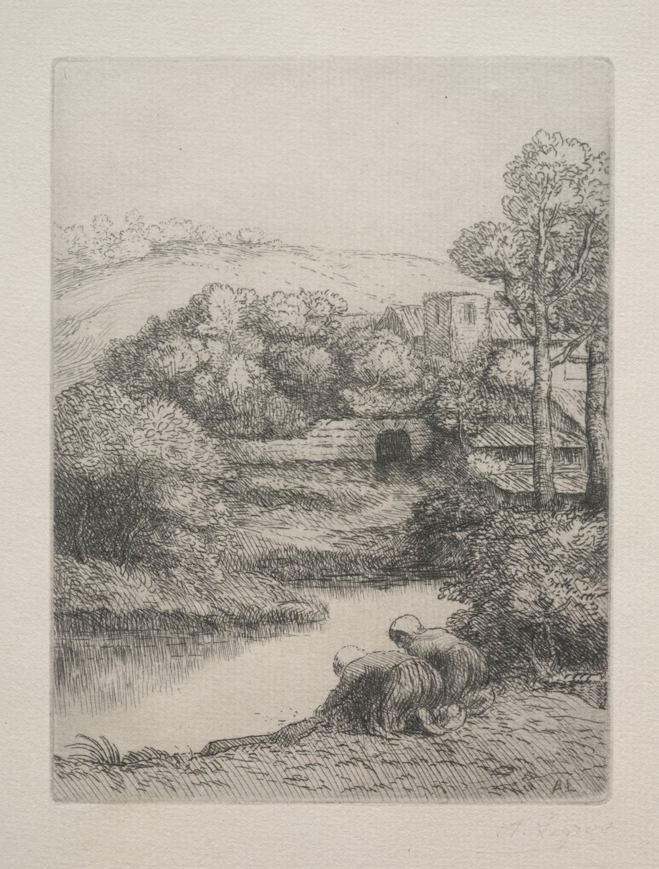 La lavandería de Alphonse Legros