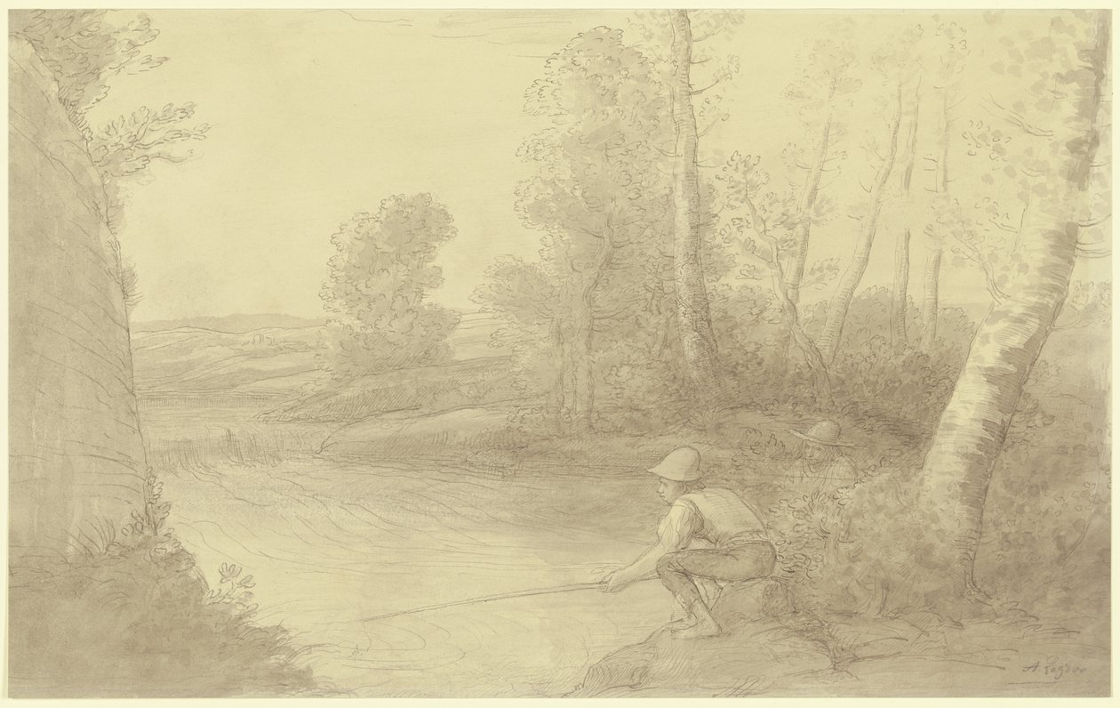 Los pescadores del río de Alphonse Legros