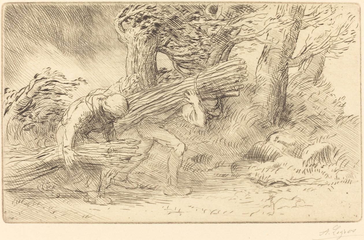 Recolectores de ramas de Alphonse Legros