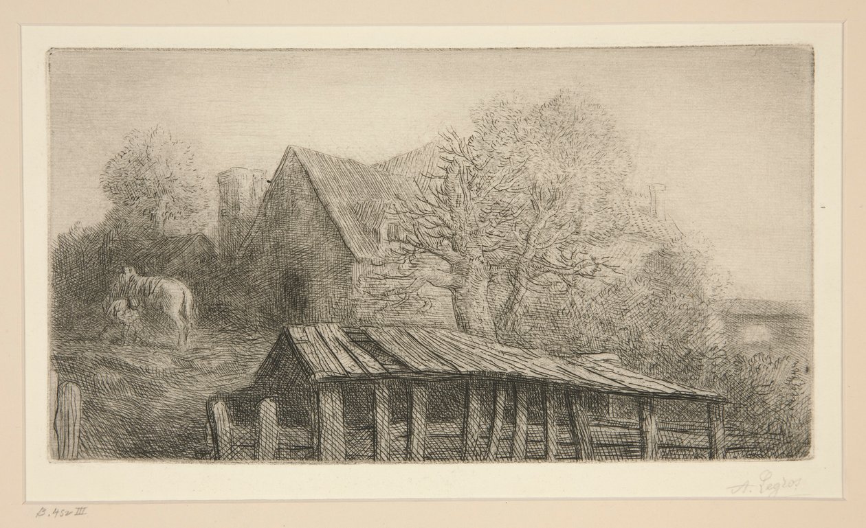 una vieja posada de Alphonse Legros