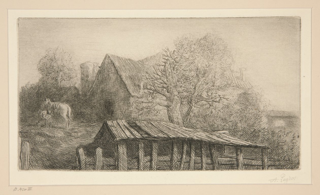 Una antigua posada de Alphonse Legros