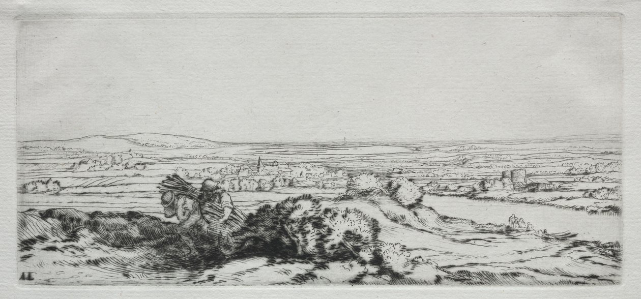 Valle de las dunas La Vallée des Dunes de Alphonse Legros