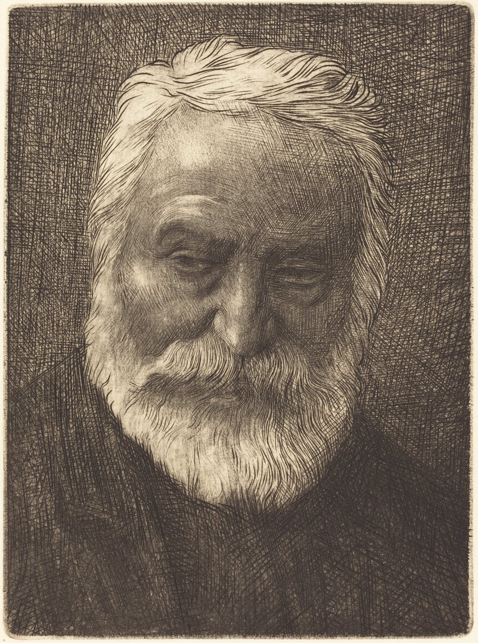 Victor Hugo, 2ª placa de Alphonse Legros