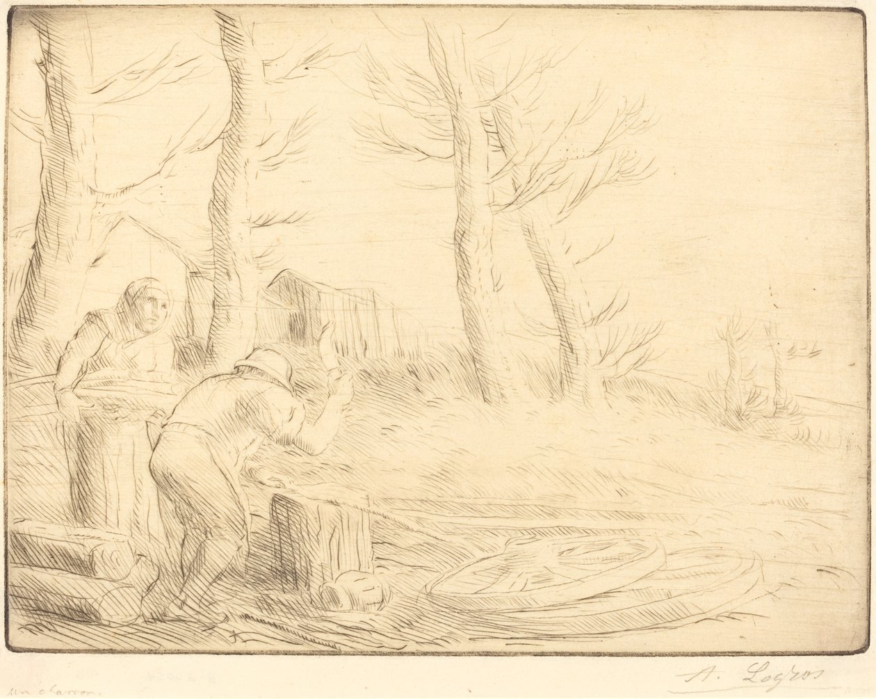 El carretero de Alphonse Legros