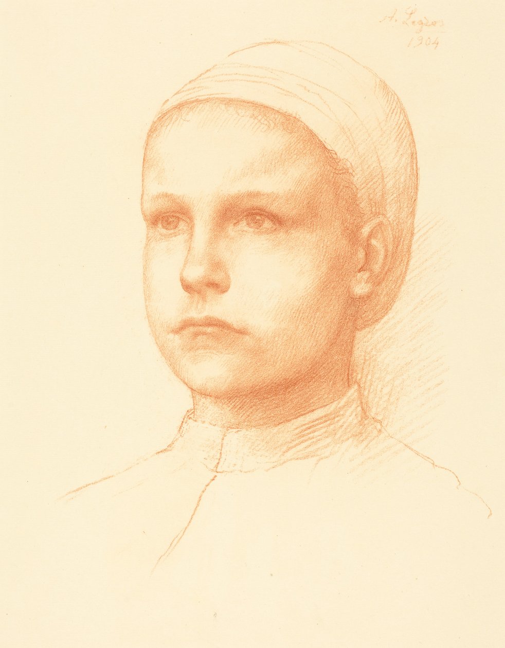 Joven campesina de Alphonse Legros