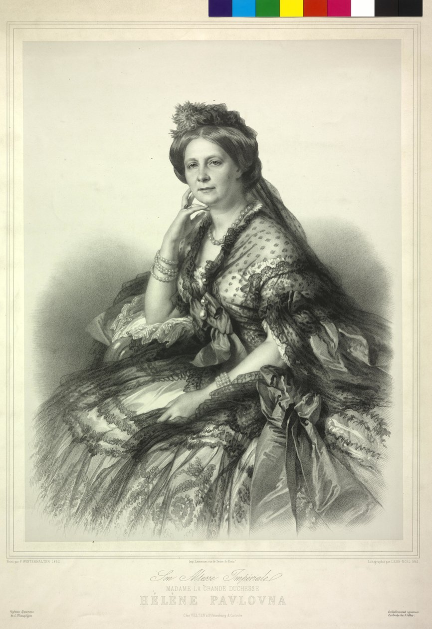 Princesa de Wuerttemberg Carlota de Alphonse Leon Noel