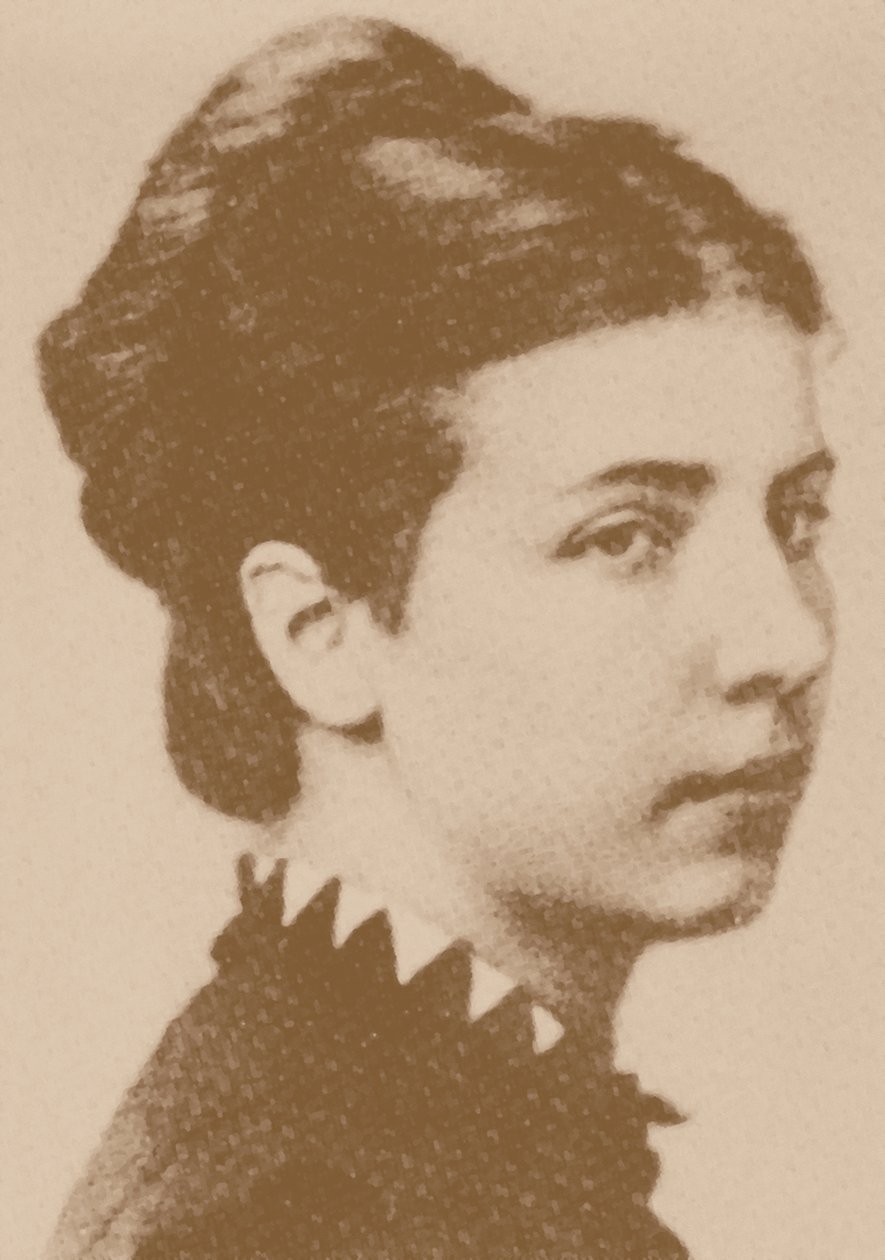 Yelisaveta Lukinichna Dmitrieva, de soltera Kusheleva 1850-1918, 1871 de Alphonse Liebert