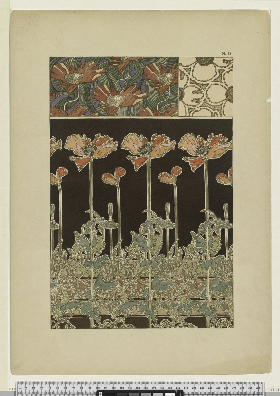 Documentos Decorativos: Lámina 38 de Alphonse Mucha