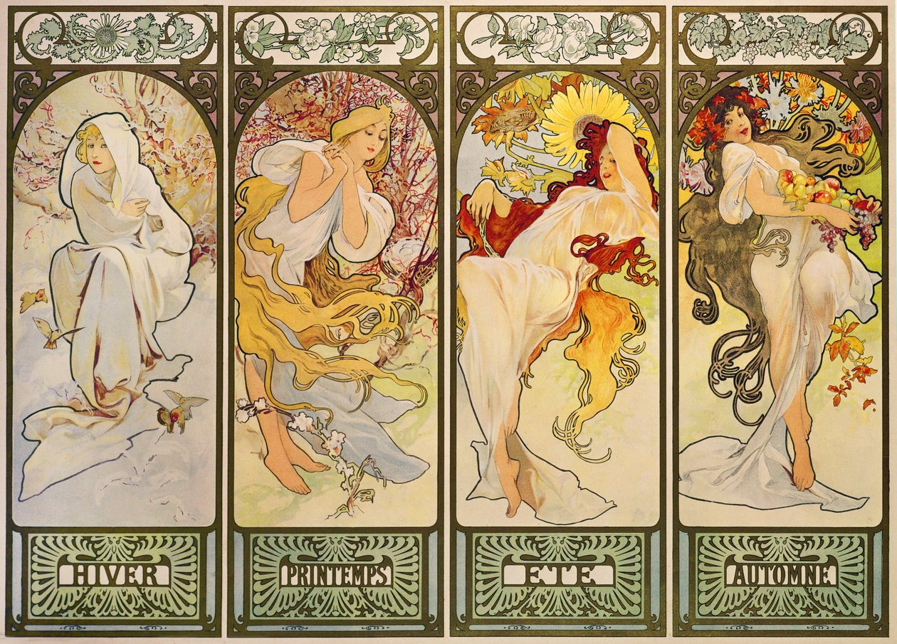 Las estaciones de Alphonse Marie Mucha