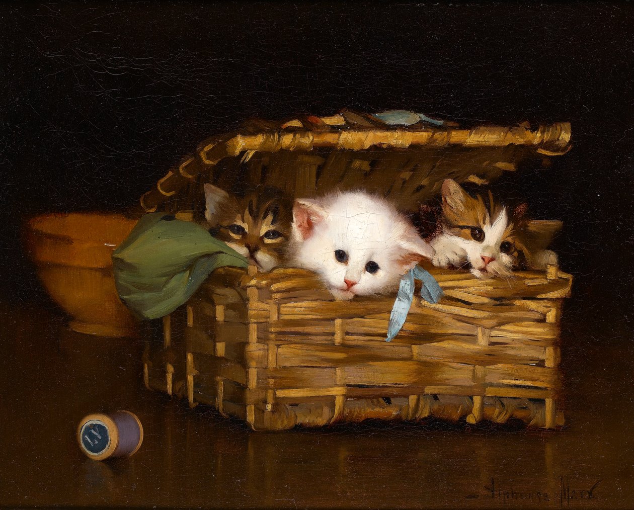 ¡Aquí viene el problema!, c.1900 de Alphonse Marx