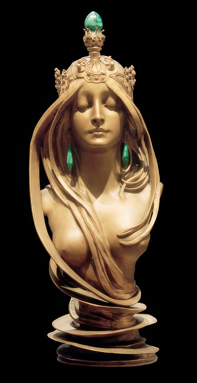 La naturaleza de Alphonse Mucha