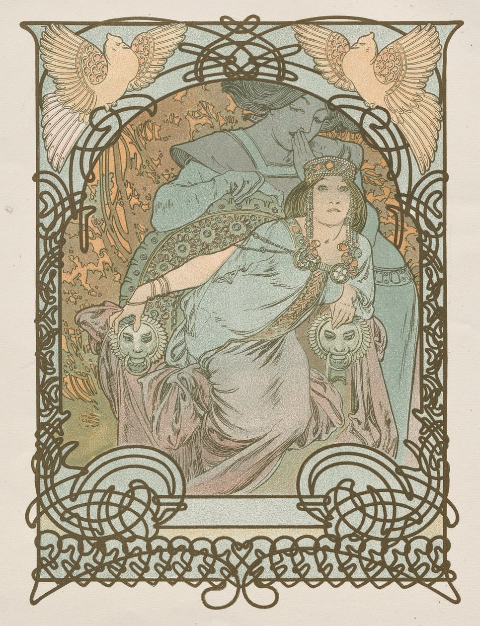 Ilsee, Princesse de Tripoli de Alphonse Mucha