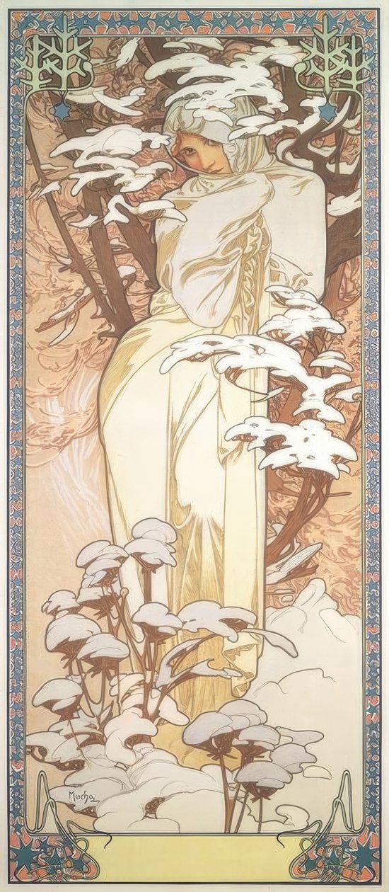 El Invierno de Alphonse Mucha