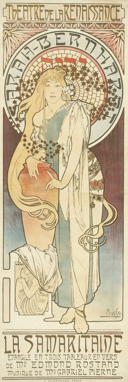 La Samaritana de Alphonse Mucha