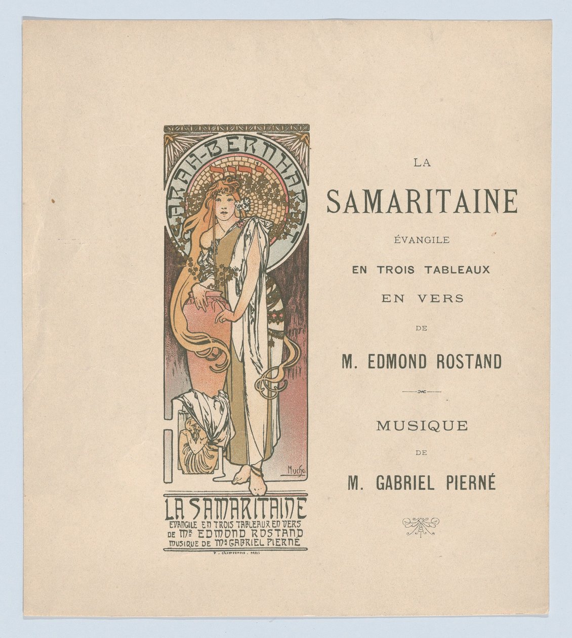 La Samaritana, 1897 de Alphonse Mucha