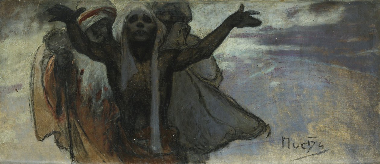 Estudio para la Epopeya Eslava de Alphonse Mucha