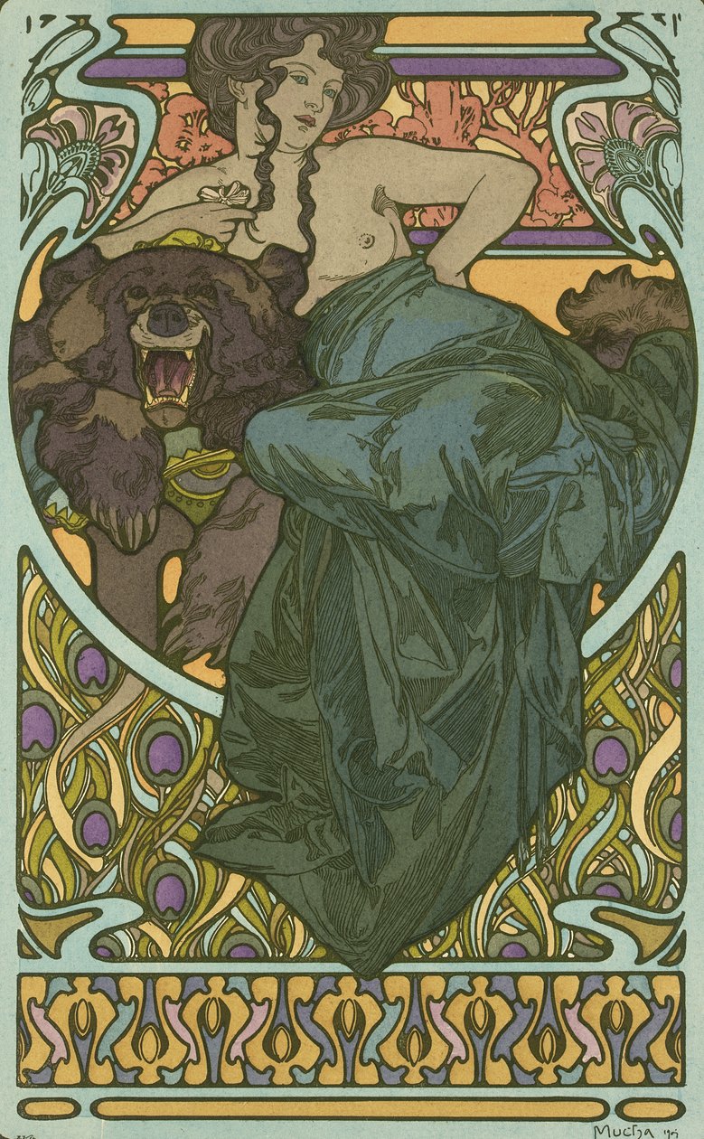 Sin título de Alphonse Mucha