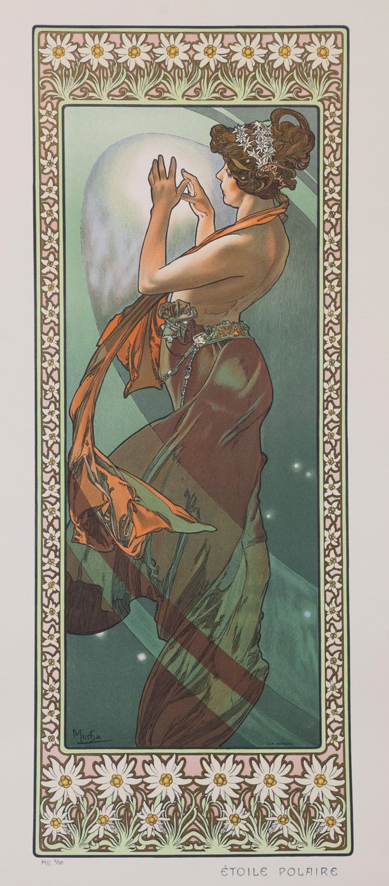 Étoile Polaire La Estrella del Norte, 1902 de Alphonse Mucha