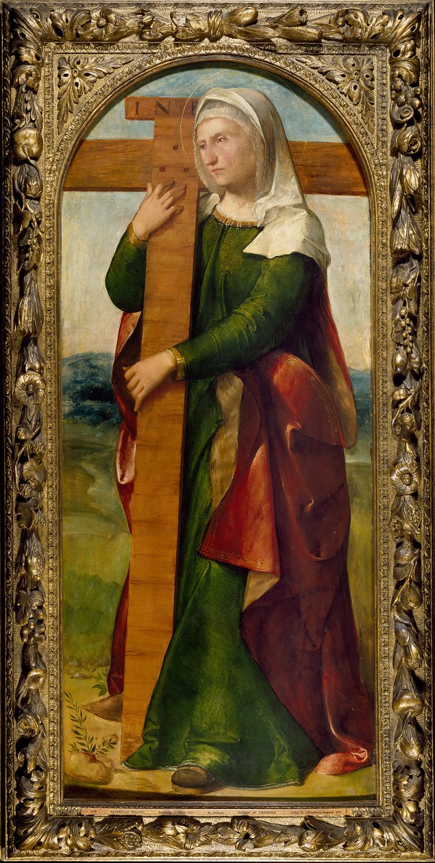 Santa Elena, principios de 1520s de Altobello Melone