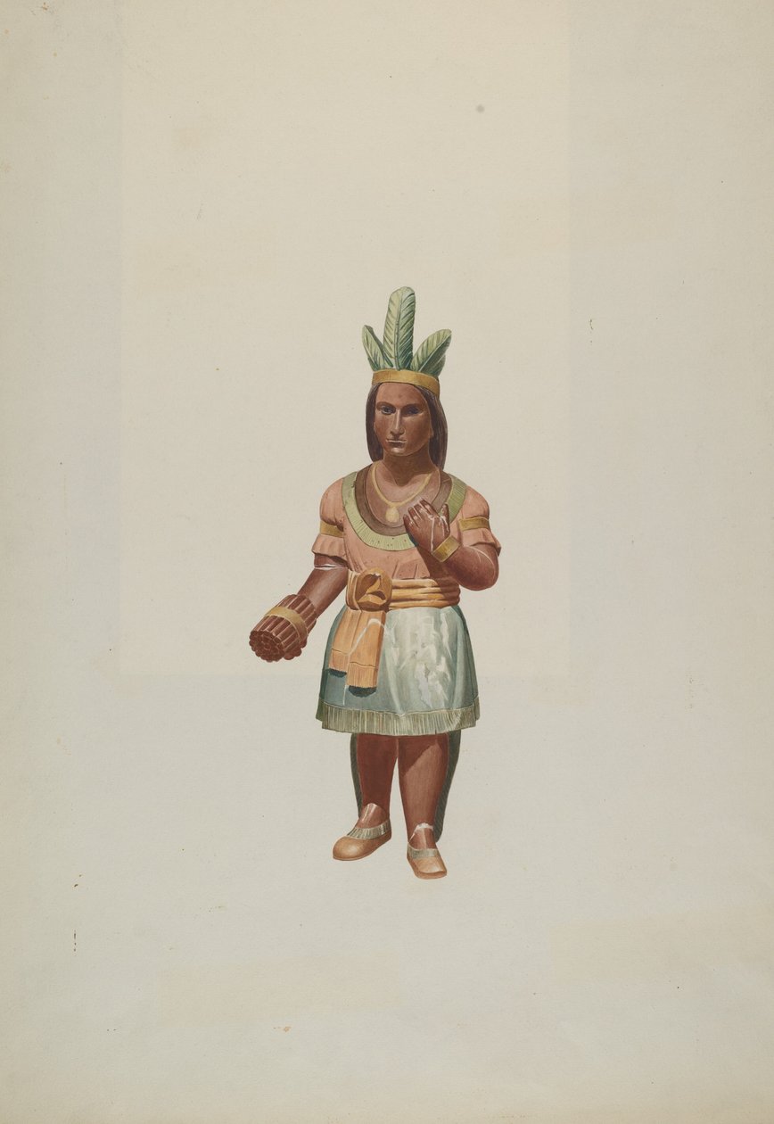 Indio de Tienda de Cigarros de Alton K. Skillin