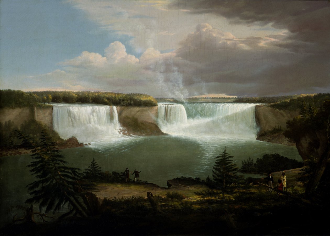 Vista general de las cataratas del Niágara de Alvan Fisher