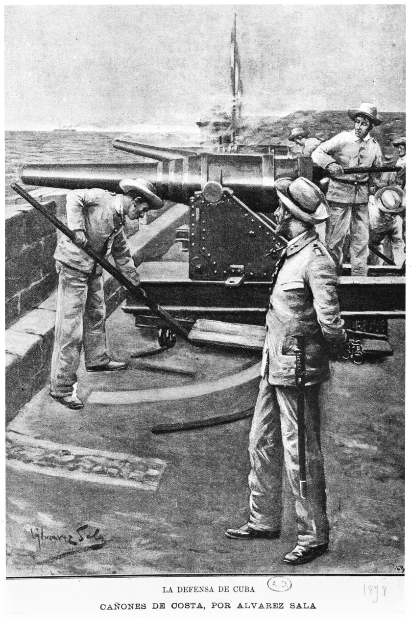 Defensa de Cuba, 1898 de Alvarez Sala