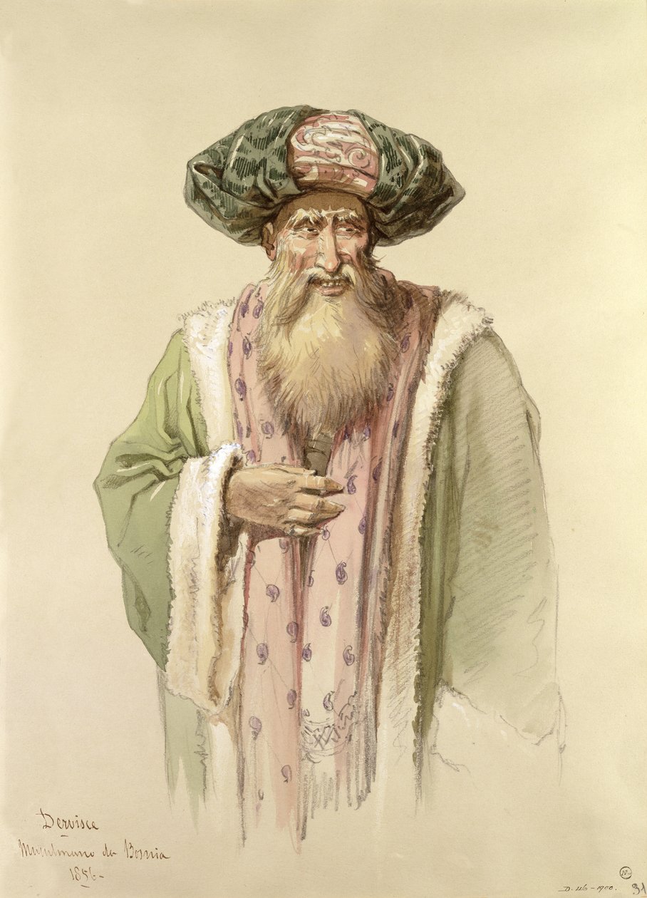 Derviche - de Bosnia de Amadeo Preziosi
