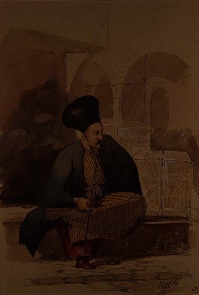 Un comerciante armenio de Amadeo Preziosi