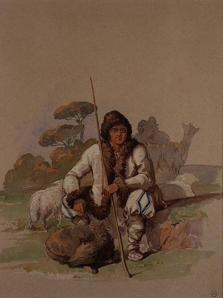 Pastor, c.1855 de Amadeo Preziosi