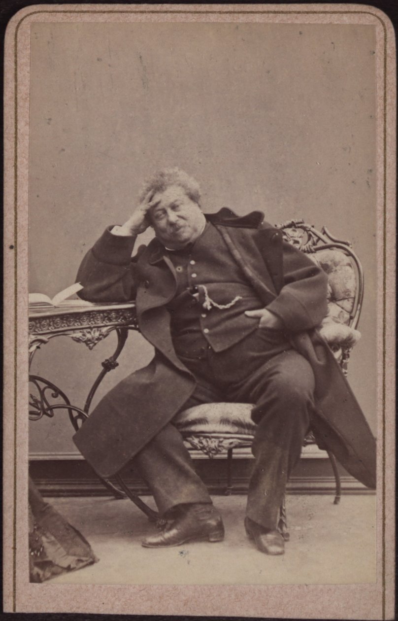 El autor Alexandre Dumas padre 1802-1870 de Amand Helm