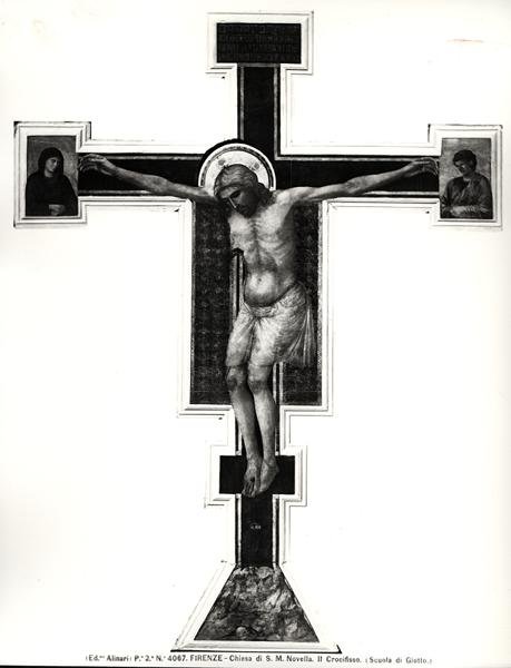 La Crucifixión de Ambrogio Bondone (school of) Giotto