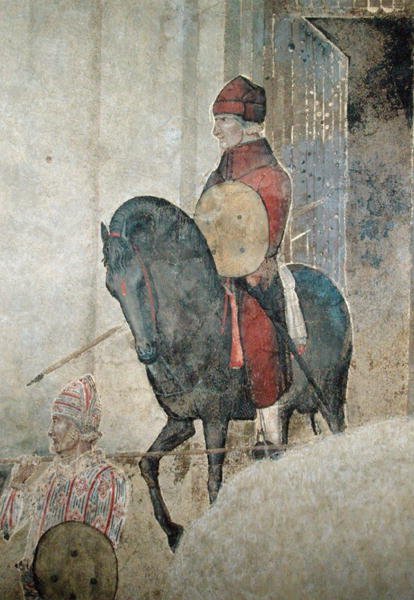 Alegoría del mal gobierno (detalle) de Ambrogio Lorenzetti
