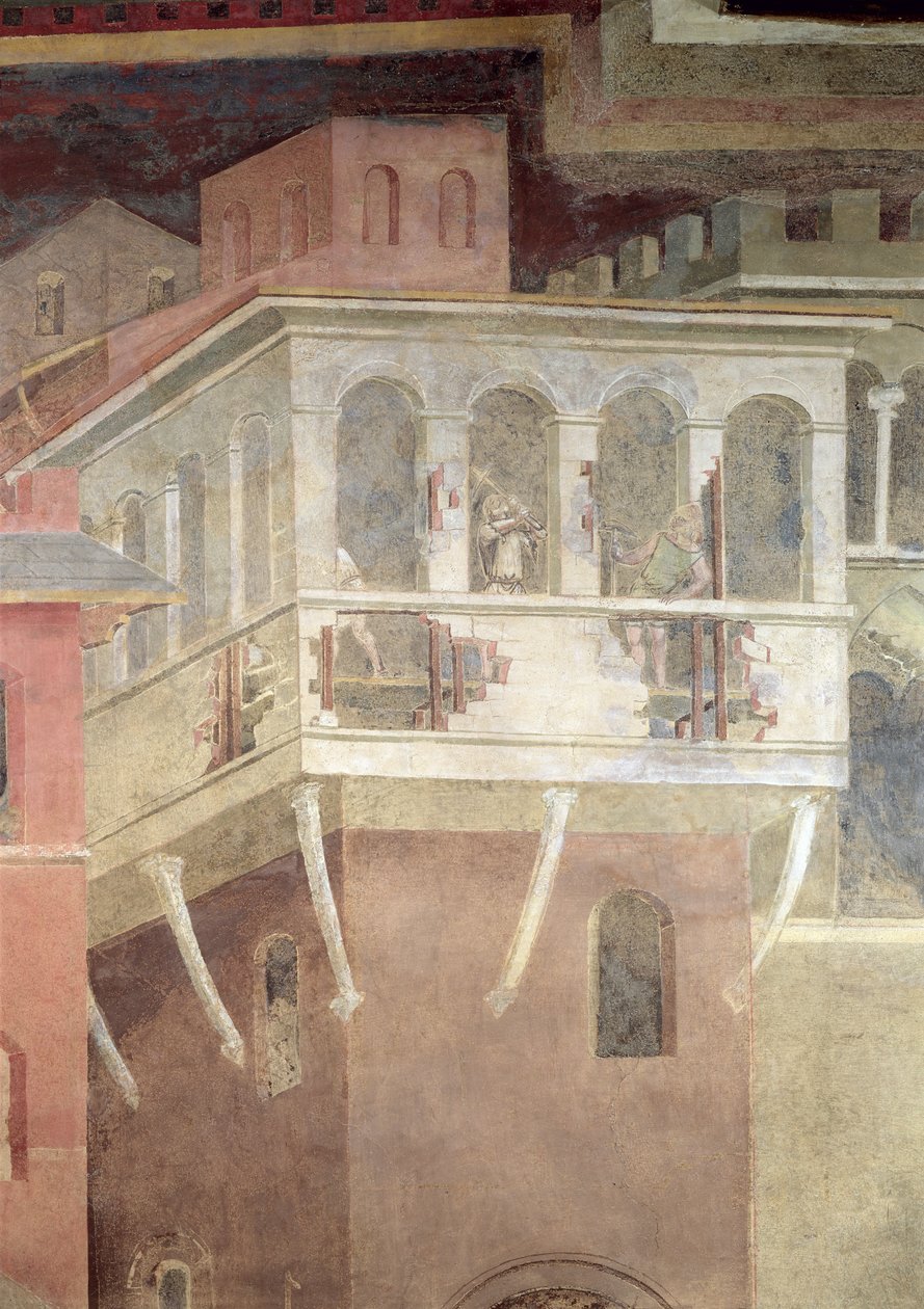 Alegoría del Mal Gobierno, (detalle) de Ambrogio Lorenzetti
